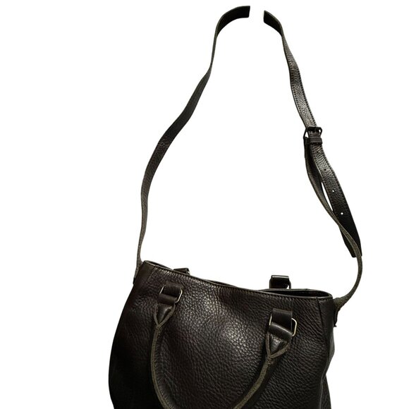 Duluth Trading Lifetime Leather Saddle Bag Item 92050 Black - Picture 8 of 12